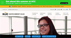 Desktop Screenshot of hccs.edu
