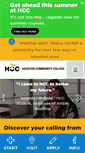 Mobile Screenshot of hccs.edu