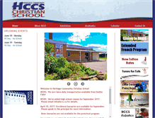 Tablet Screenshot of hccs.ca